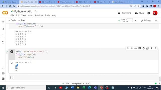 26. Rectangular Pattern 3 | Pattern Programs | Flow Control| Python for All | For Complete Beginner