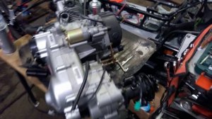 Разобрал Снегоход Stels 150 Капитан