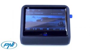 Monitor auto multimedia PNI DB900 negru cu ecran tactil de 9 inch, DVD,SD si USB, pentru  tetiera