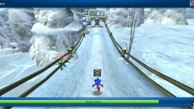 Sonic Dash - Dragonfire Sonic Unlocked and Fully Upgraded - Run Gameplay смотреть онлайн
