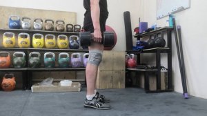 Удержание гантелей 36кг - 2 мин 45 сек.