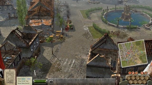 В тылу врага - Soldiers: Heroes of World War II - прохождение - миссия 4-3 - Вийе-Бокаж