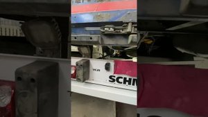 Правка рамы полуприцепа schmitz.