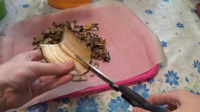 Удобрение из банановой кожуры
