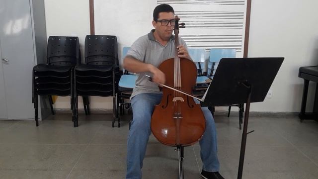 (André Martins) | Etude No.11, Op. 73 - David Popper | Sonata in C Major, No.1, Op.40 - J. B. Breva смотреть онлайн