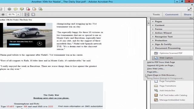 How to Remove All Link from pdf document by using adobe acrobat pro смотреть онлайн