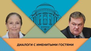 Л.В.Зайцева и Е.Ю.Спицын в студии МПГУ. "Моё кино- фильмы и люди"