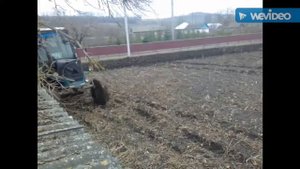 ТРАКТОР МТЗ 82 ПАХОТА ОГОРОДОВ ПЛУГ ПЛН 3.30
