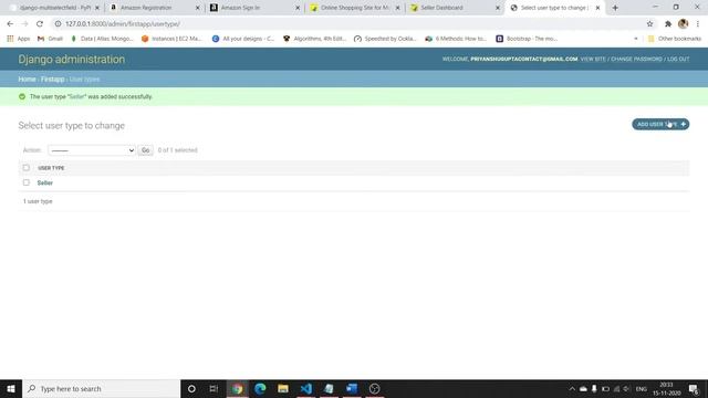 Multiple User Types In Django | Different Cases | Examples of Flipkart and Amazon Auth смотреть онлайн