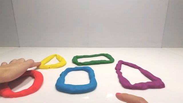 Formas geométricas con plastilina смотреть онлайн