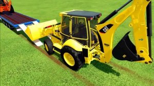 JCB OF COLORS & TRANSPORTING IN FS22 | FARMING SIMULATOR 22 |