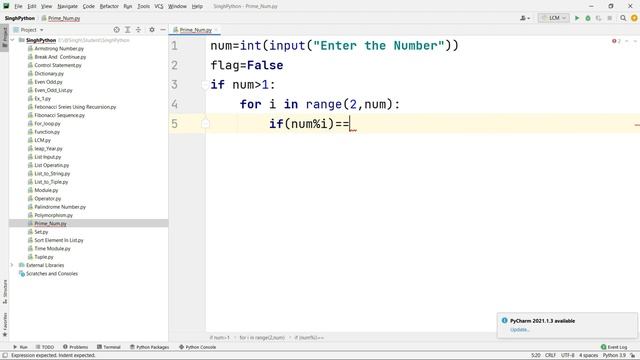 Prime Number in Python