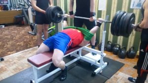 Жим лежа в слингшоте 210 х 1