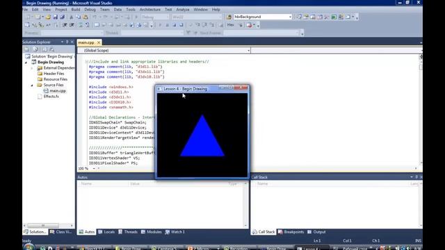 DirectX 11 SDK (C++) - Урок 1