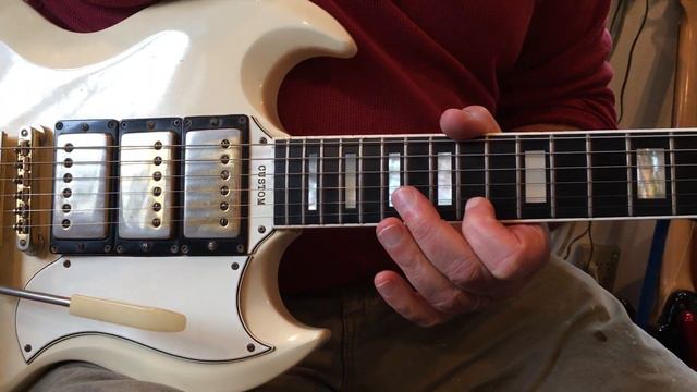1964 Gibson SG Custom with Vibrola demo смотреть онлайн