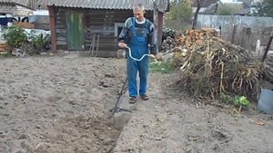 Сад и огород  Чудо лопата! Как вскопать огород быстро и без боли в спине!