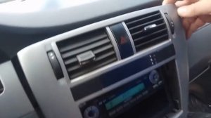 Chevrolet Lacetti подключение кабеля AUX (аудиовхода) к стандартной магнитоле.