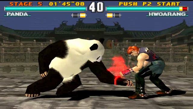 Tekken 3 Panda with Paul Moves Arcade смотреть онлайн