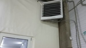 Работа тепловентилятора Volcano VR 1 Авто-Мойка г. Иваново