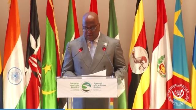 ???Discours du président Félix TSHISEKEDI à l'occasion du sommet des trois bassins смотреть онлайн