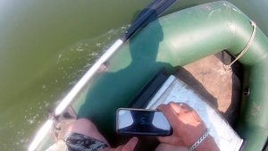 Замер скорости лодочного электромотора Pover 65. жизнь в Сибири.