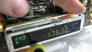 проблема с дисплеем у автомагнитолы sony