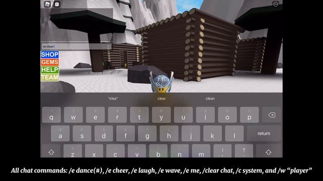 All Roblox Chat Commands смотреть онлайн