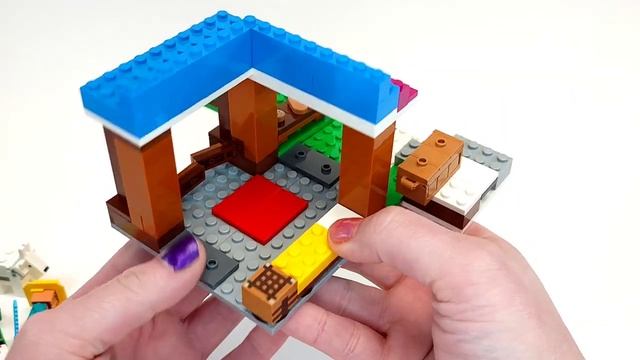 LEGO MINECRAFT 2022 SET REVIEW! The Bakery! Lego set #21184