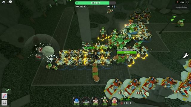 Elf camp and Warden Solo Fallen Mode Roblox Tower Defense Simulator смотреть онлайн