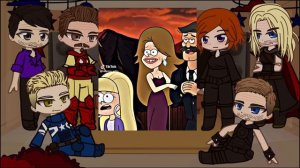 Avengers React to Bill Cipher || Gravity Falls || Gacha React