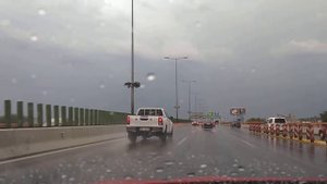 На машине по Белграду.