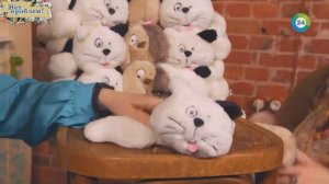 Декор стула из плюшевых игрушек