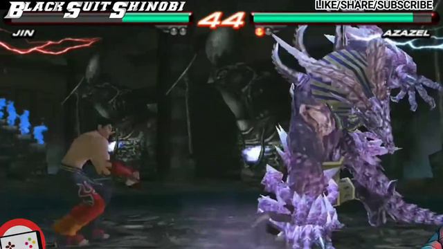 Jin Kazama vs. Azazel | Tekken in PPSSPP Emulator for Mobile Gaming смотреть онлайн