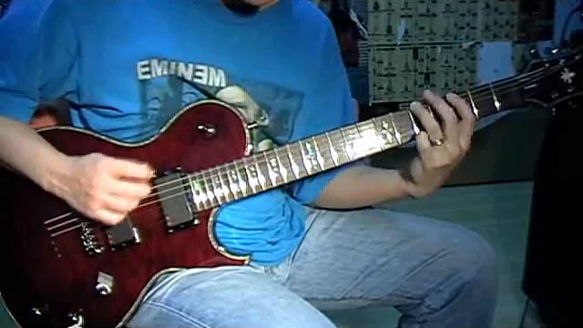 SCHECTER HELLRAISER SOLO 6 GUITAR CLEAN SOUND BY CHATREEO смотреть онлайн