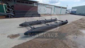 Понтон причал купить. Основание под самоходный понтон. ПНД модули плавучести