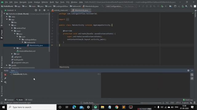 How to build Hello World in Android Studio | Android Tutorials