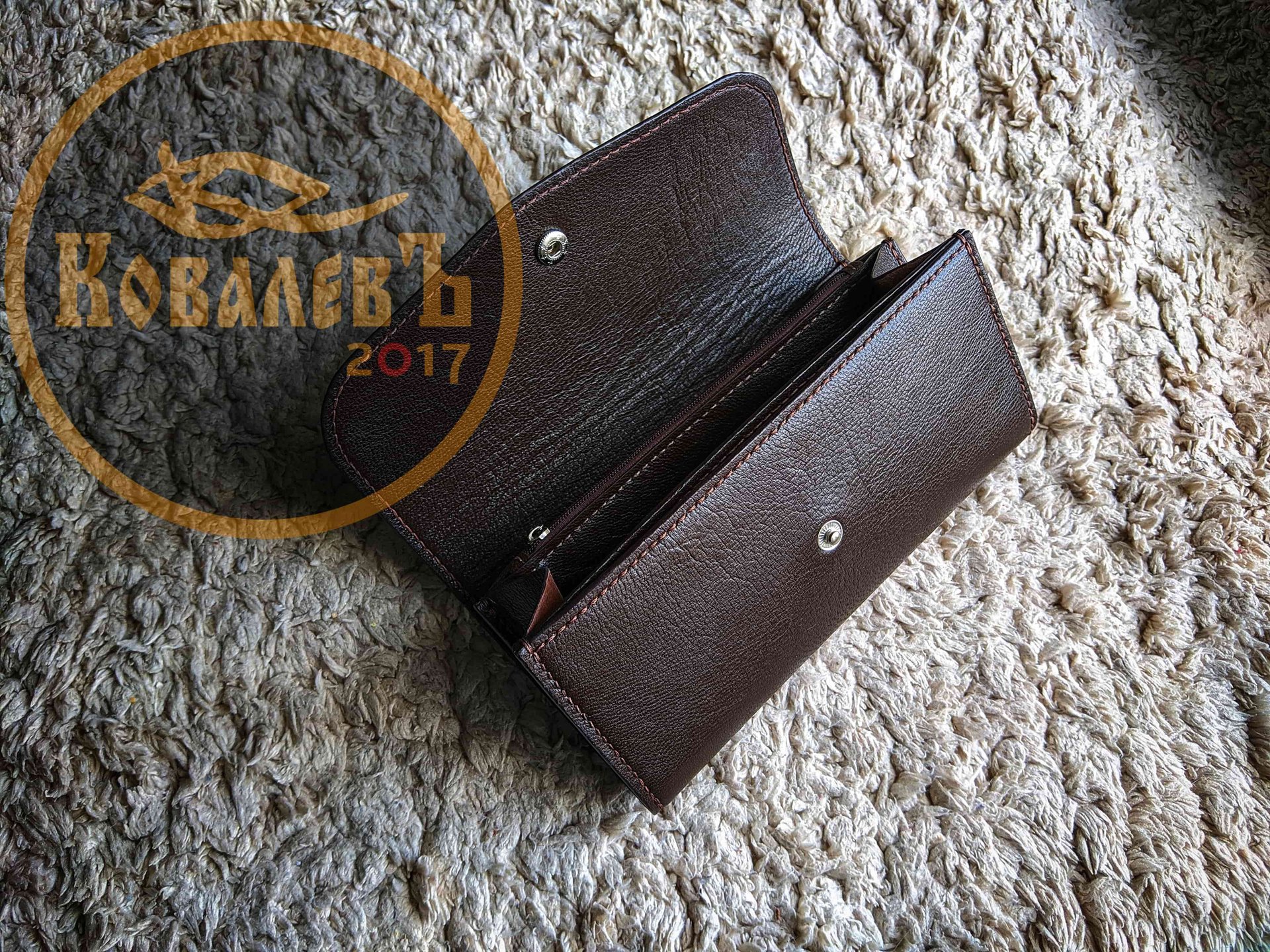 Женский кошелёк из натуральной кожи смотреть онлайн