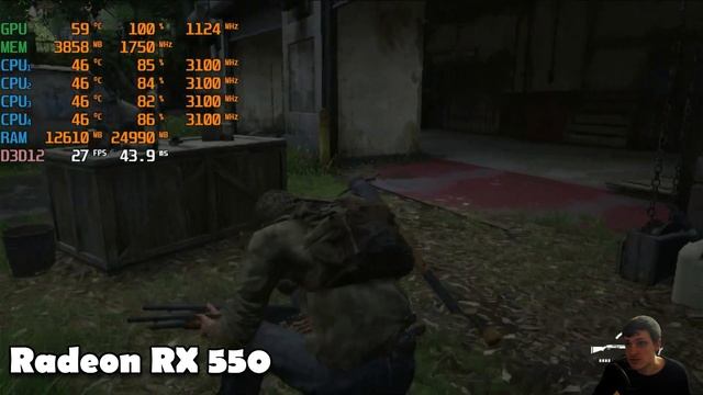 The Last of Us Part I v1.0.4.0 New 25GB Patch на слабом пк RX550