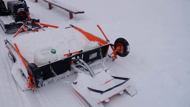 Подготовка классической лыжни. Этапы работы.( Эпизод 2) смотреть онлайн