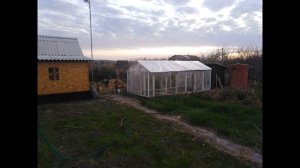 Теплица из оконных рам