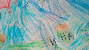 Нарисовал карту мира.