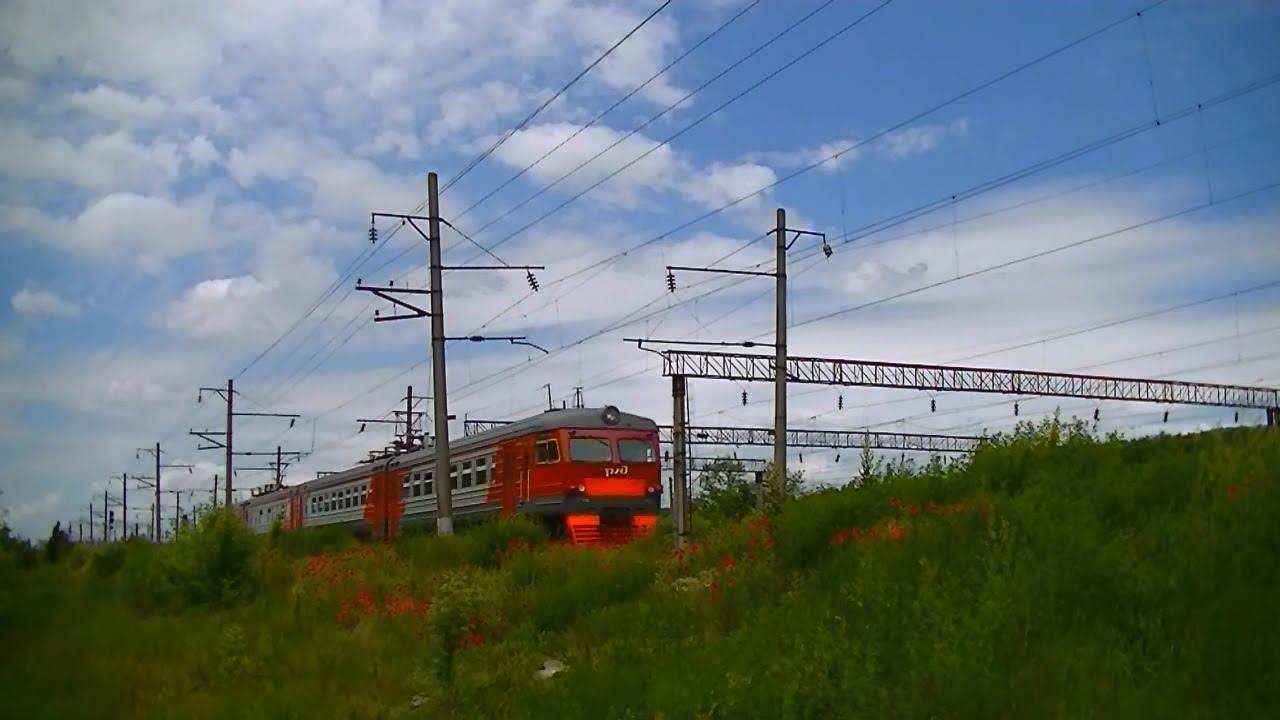 РЖД ЭР9П-К-352 Тихорецкая - Армавир-2 смотреть онлайн