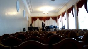 Сен-Санс концерт 3 часть 1   -saint-saens- concert 3 part 1