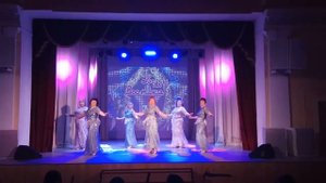 Танцевальный коллектив "HelenaLuna" - "Восточный танец с вуалью"