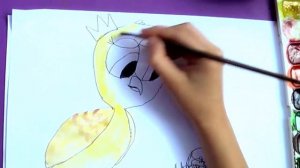 как нарисовать СОВУ уроки рисования СОВА How to draw an OWL