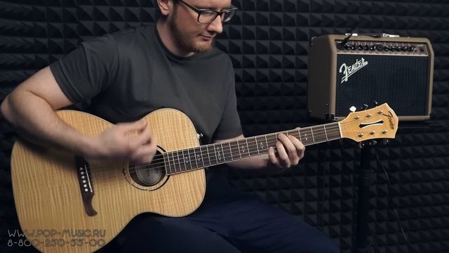 FENDER ACOUSTASONIC 40 - Комбо для акустической гитары смотреть онлайн