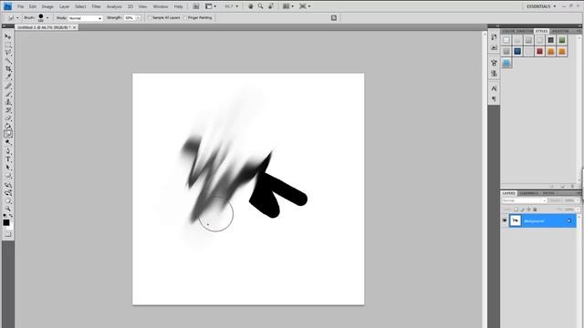 How to create abstract smudge brushes in photoshop смотреть онлайн
