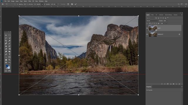 Rotating You Guide On The Fly In Photoshop смотреть онлайн
