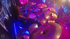 ICED EARTH@Dystopia-Brent Smedley-Live in Poland 2018 (Drum Cam)