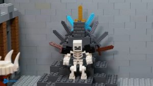 1000 Skeleton Vs The ULTIMATE Secret Base in LEGO Minecraft - Lego Stop Motion | Minecraft Animatio